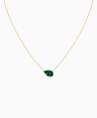 Zambian Lab Emerald / Pear (EW) / 2.5ct