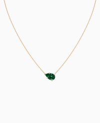 Zambian Lab Emerald / Pear (EW) / 2.5ct