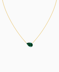 Zambian Lab Emerald / Pear (EW) / 3ct