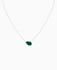Zambian Lab Emerald / Pear (EW) / 3ct