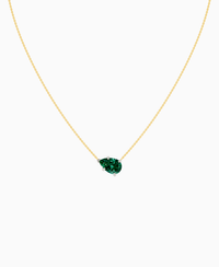 Zambian Lab Emerald / Pear (EW) / 3ct