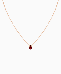 Pigeon Blood Lab Ruby / Pear (NS) / 1ct
