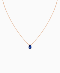 Royal Blue Lab Sapphire / Pear (NS) / 1ct
