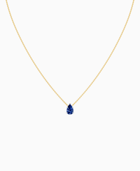 Royal Blue Lab Sapphire / Pear (NS) / 1ct