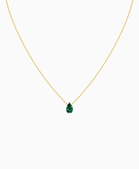 Zambian Lab Emerald / Pear (NS) / 1ct