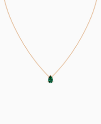 Zambian Lab Emerald / Pear (NS) / 1ct