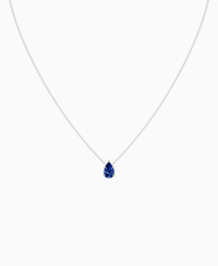 Royal Blue Lab Sapphire / Pear (NS) / 1ct
