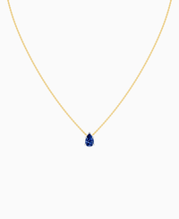 Royal Blue Lab Sapphire / Pear (NS) / 1ct