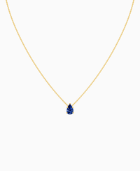 Royal Blue Lab Sapphire / Pear (NS) / 1ct