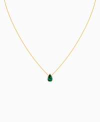 Zambian Lab Emerald / Pear (NS) / 1ct
