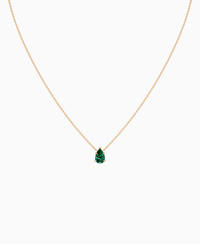 Zambian Lab Emerald / Pear (NS) / 1ct