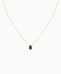 Zambian Lab Emerald / Pear (NS) / 1ct