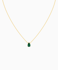 Zambian Lab Emerald / Pear (NS) / 1ct