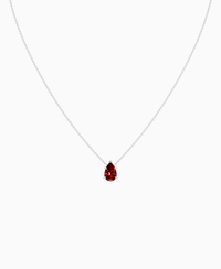 Pigeon Blood Lab Ruby / Pear (NS) / 1.5ct