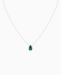 Zambian Lab Emerald / Pear (NS) / 1.5ct