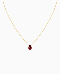 Pigeon Blood Lab Ruby / Pear (NS) / 1.5ct