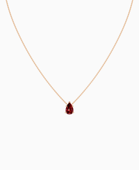 Pigeon Blood Lab Ruby / Pear (NS) / 1.5ct