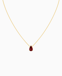 Pigeon Blood Lab Ruby / Pear (NS) / 1.5ct
