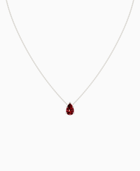Pigeon Blood Lab Ruby / Pear (NS) / 1.5ct