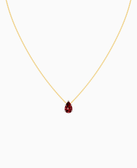 Pigeon Blood Lab Ruby / Pear (NS) / 1.5ct
