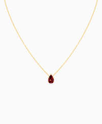 Pigeon Blood Lab Ruby / Pear (NS) / 1.5ct