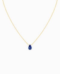 Royal Blue Lab Sapphire / Pear (NS) / 1.5ct