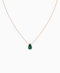 Zambian Lab Emerald / Pear (NS) / 2ct