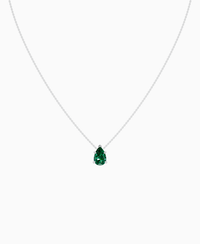 Zambian Lab Emerald / Pear (NS) / 2ct