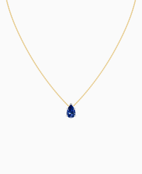 Royal Blue Lab Sapphire / Pear (NS) / 2ct