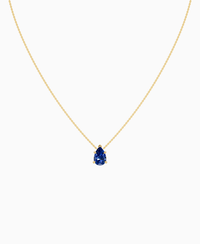 Royal Blue Lab Sapphire / Pear (NS) / 2ct