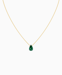 Zambian Lab Emerald / Pear (NS) / 2ct