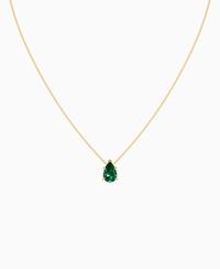 Zambian Lab Emerald / Pear (NS) / 2ct