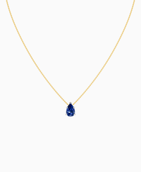 Royal Blue Lab Sapphire / Pear (NS) / 2ct