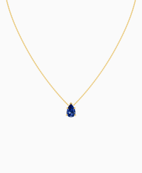 Royal Blue Lab Sapphire / Pear (NS) / 2ct