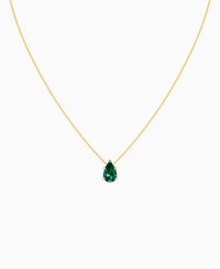 Zambian Lab Emerald / Pear (NS) / 2ct