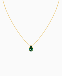 Zambian Lab Emerald / Pear (NS) / 2ct