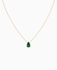 Zambian Lab Emerald / Pear (NS) / 2ct