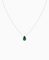 Zambian Lab Emerald / Pear (NS) / 2ct