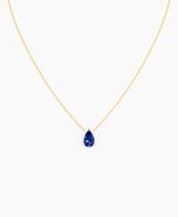 Royal Blue Lab Sapphire / Pear (NS) / 2ct