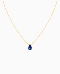 Royal Blue Lab Sapphire / Pear (NS) / 2ct