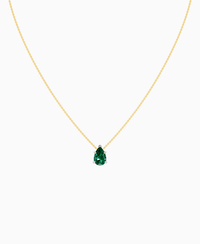 Zambian Lab Emerald / Pear (NS) / 2ct