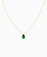 Zambian Lab Emerald / Pear (NS) / 2ct