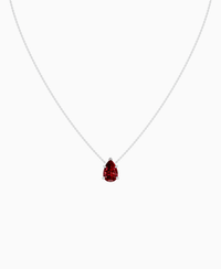 Pigeon Blood Lab Ruby / Pear (NS) / 2.5ct