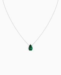 Zambian Lab Emerald / Pear (NS) / 2.5ct