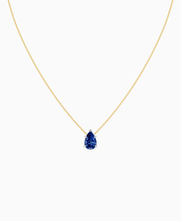 Royal Blue Lab Sapphire / Pear (NS) / 2.5ct