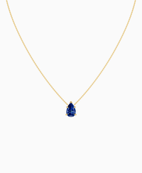 Royal Blue Lab Sapphire / Pear (NS) / 2.5ct
