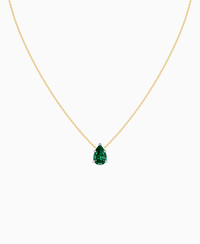 Zambian Lab Emerald / Pear (NS) / 2.5ct