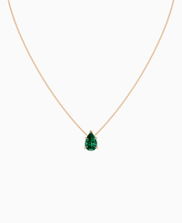 Zambian Lab Emerald / Pear (NS) / 2.5ct