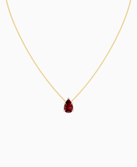 Pigeon Blood Lab Ruby / Pear (NS) / 2.5ct