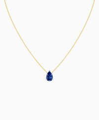 Royal Blue Lab Sapphire / Pear (NS) / 2.5ct